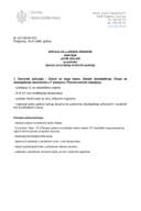 Javni oglas 19.1.2026. godine