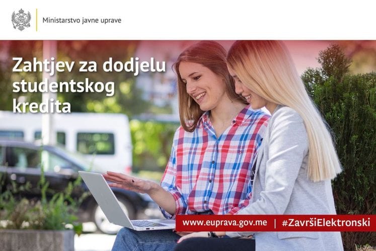 Podnesi zahtjev za dodjelu studentskog kredita
