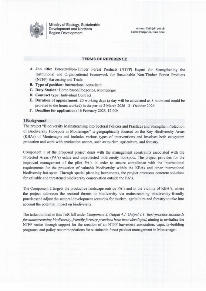 ToR NTFP Harvesting and Trade Organizational Framework 21.01.2026.