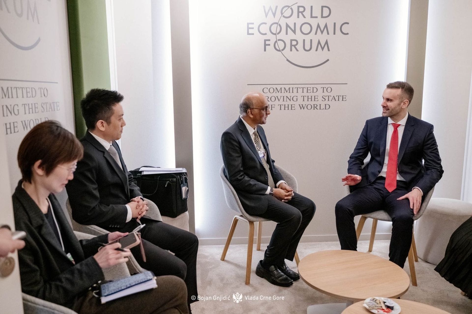 Predsjednik Vlade Crne Gore sa predsjednikom Singapura