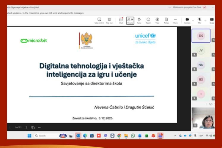 Online sastanak sa ICT koordinatorima Online sastanak sa ICT koordinatorima