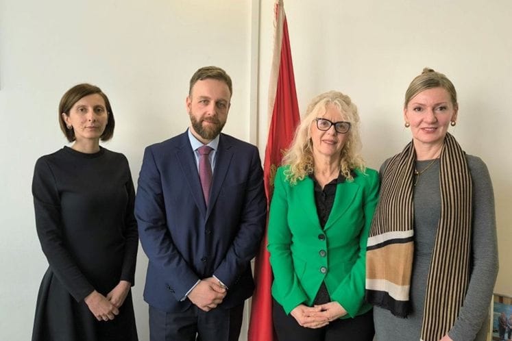 Održan sastanak sa zastupnikom Crne Gore pred Evropskim sudom za ljudska prava