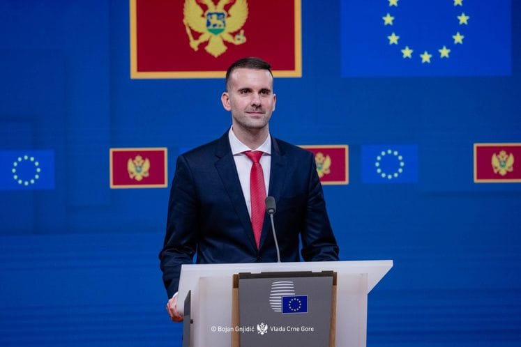 Milojko Spajić - Međuvladina konferencija CG - EU