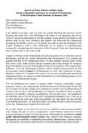 Speech by Prime Minister Milojko Spajic at the Intergovernmental Conference, Brussels, 26 January 2026