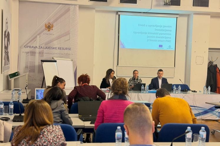 Uprava za ljudske resurse jača kapacitete u oblasti upravljanja javnim investicijama uz podršku Svjetske banke i Ministarstva finansija