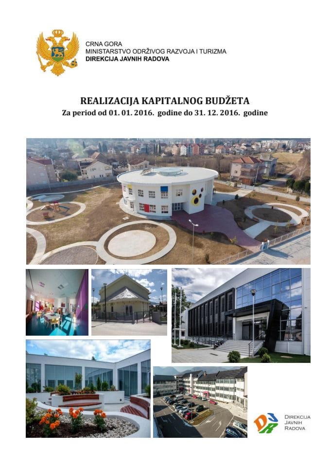 Извјештај о реализацији КБ 2016