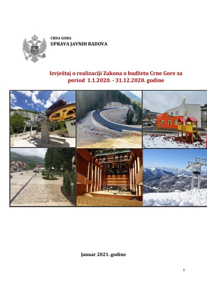 Извјештај о реализацији КБ 2020