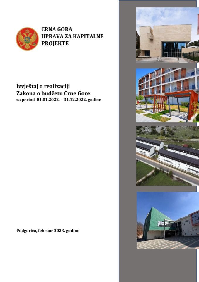 Извјештај о реализацији КБ 2022