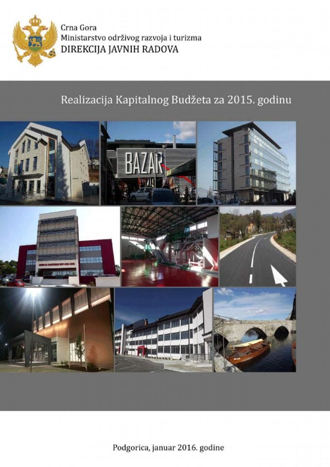 Извјештај о реализацији КБ 2015