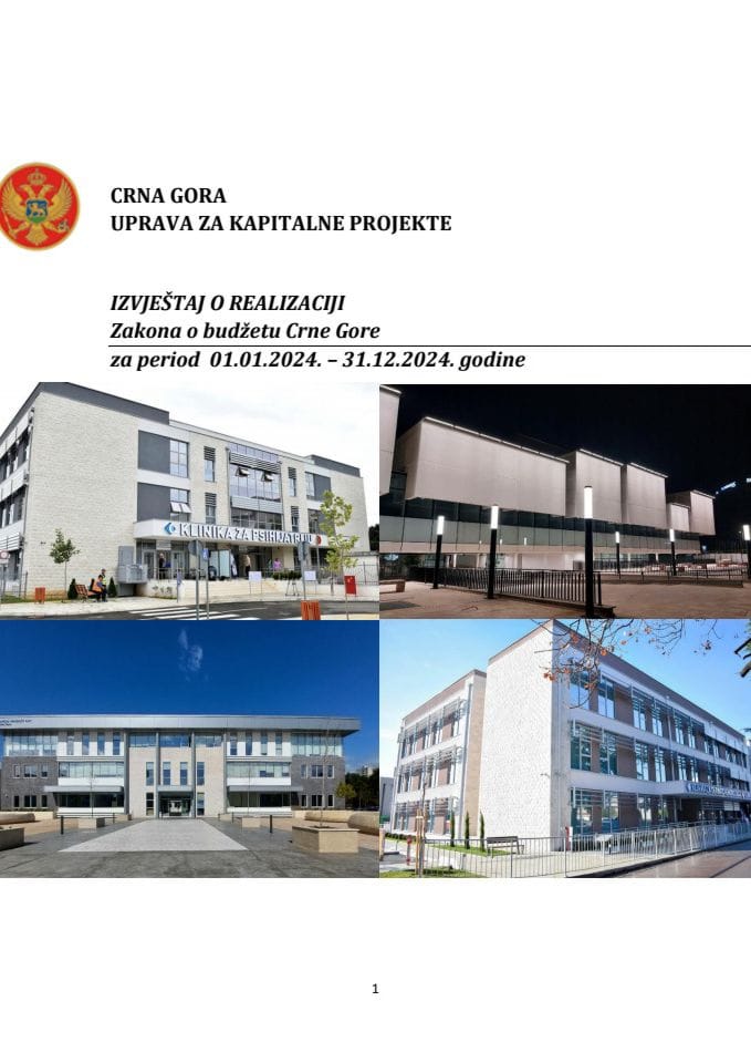 Извјештај о реализацији КБ 2024