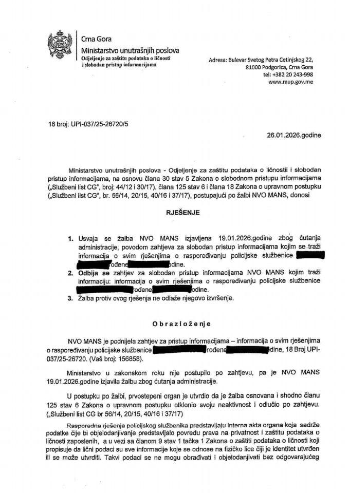 rješenje br. 18-UPI-037/25-26720/5