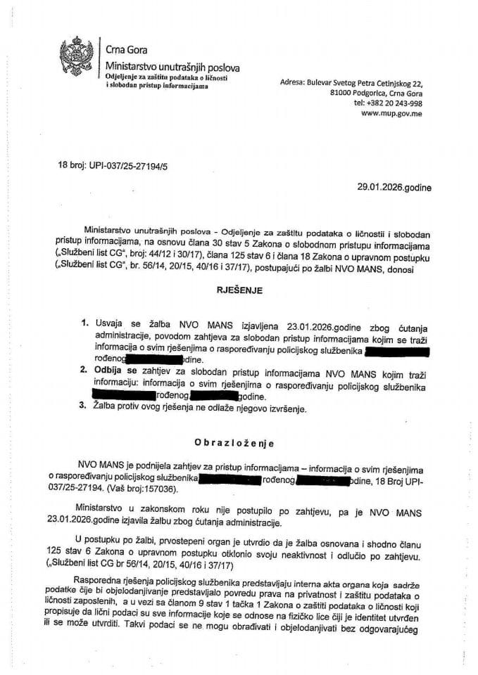 rješenje br. 18-UPI-037/25-27194/5