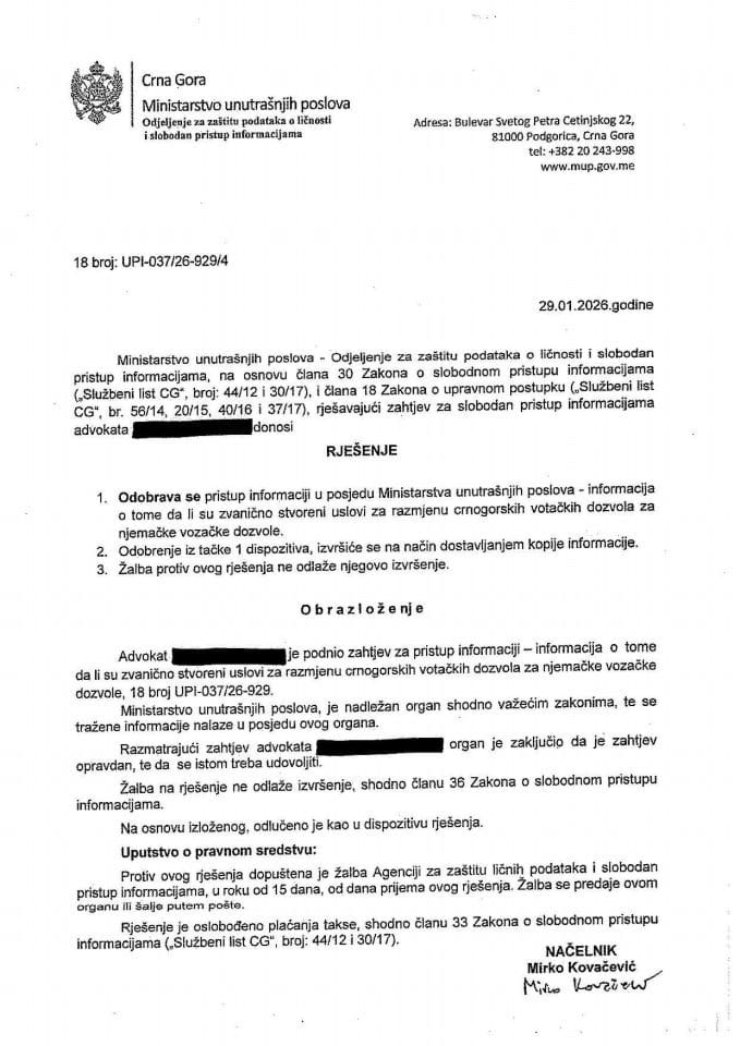 rješenje br. 18-UPI-037/26-929/4