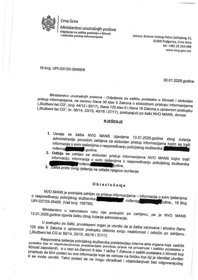 rješenje br. 18-UPI-037/25-26456/6