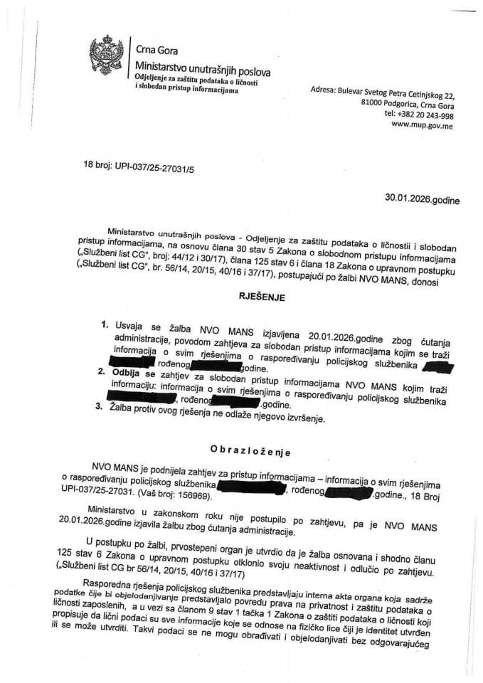 rješenje br. 18-UPI-037/25-27031/5