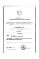 Inf. po rješenju UPI broj: 12-037/26-23/4