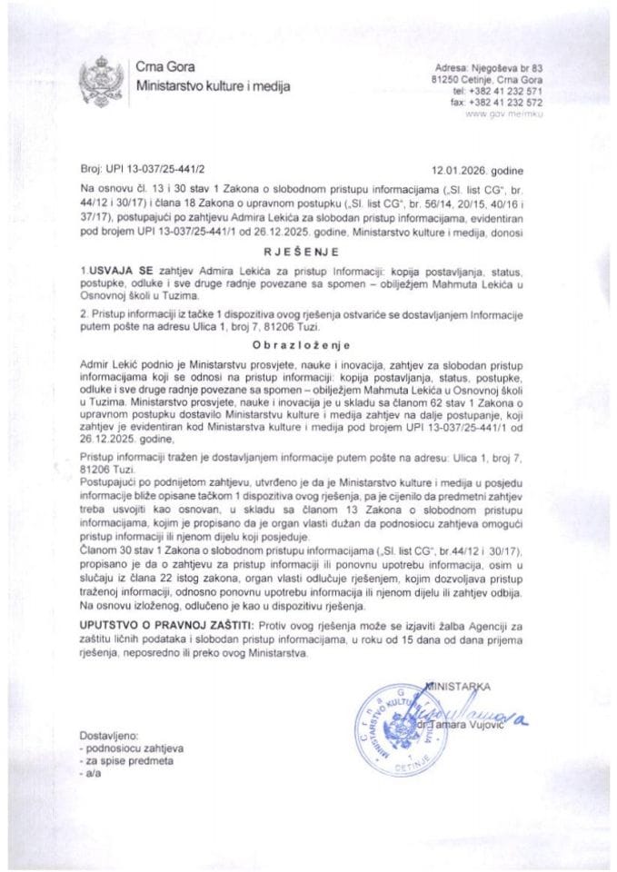 Rj.SPI Mahmut LEKIĆ