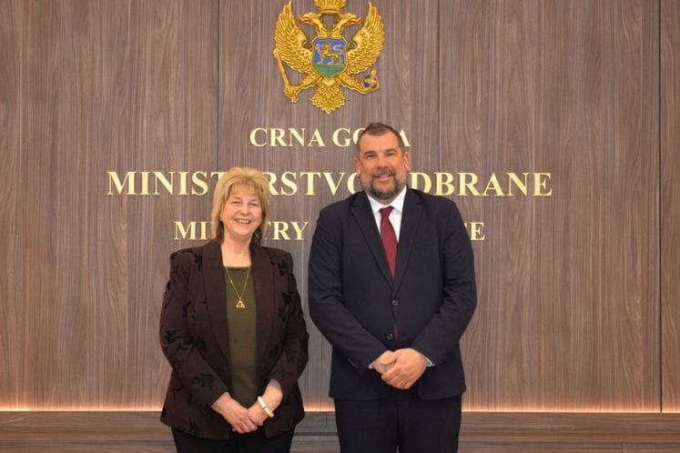Krapović sa ambasadorkom Slovačke u Crnoj Gori