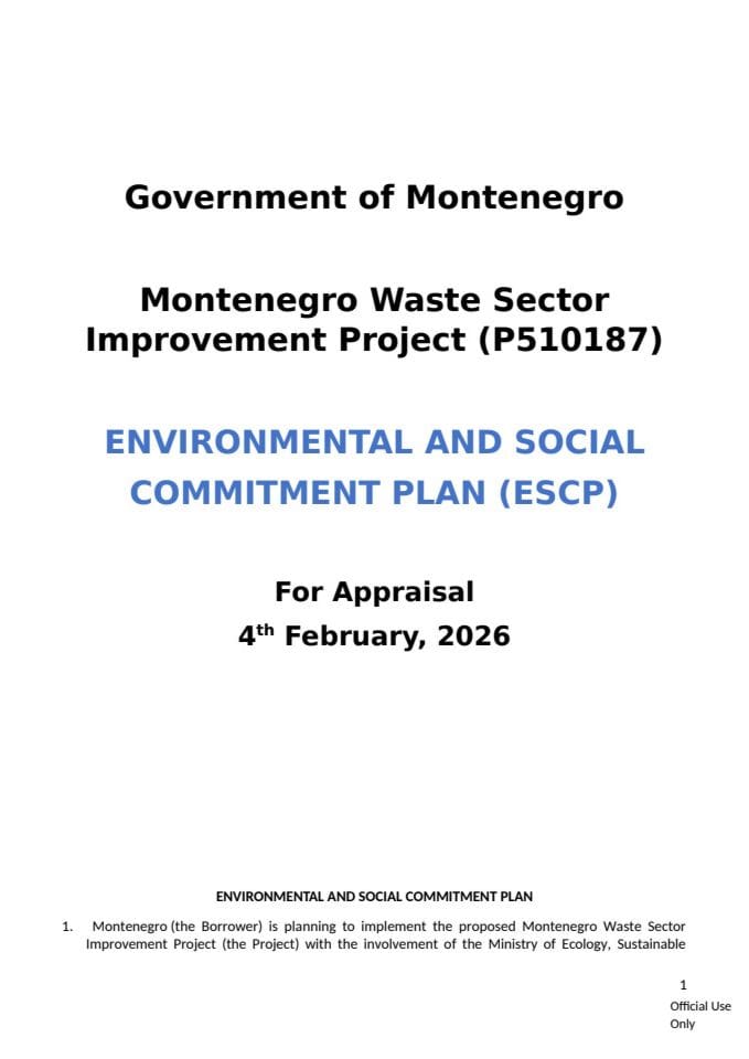 Final ESCP MNE Waste