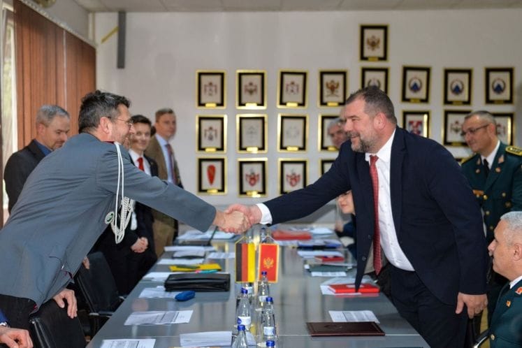 Najavljena snažnija odbrambena saradnja Crne Gore i SR Njemačke