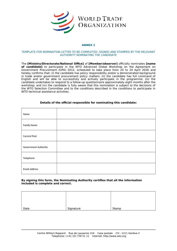 Nomination Letters-NAPREDNI KURS STO O JAVNIM NABAVKAMA