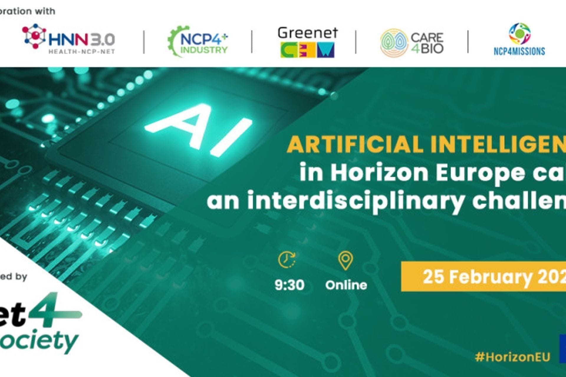 AI in Horizon Europe brokerage event