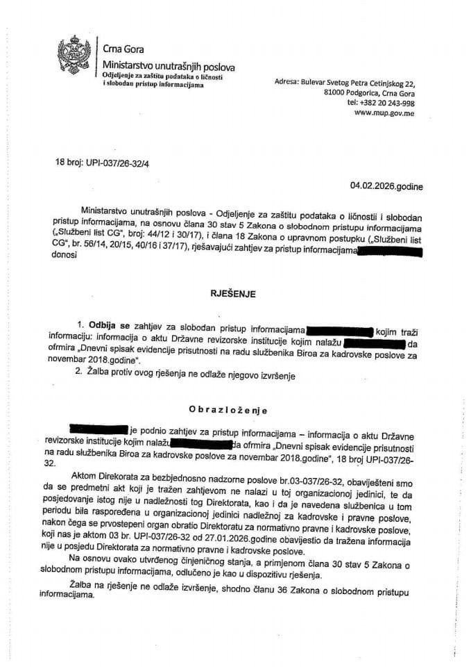 rješenje br. 18-UPI-037/26-32/4