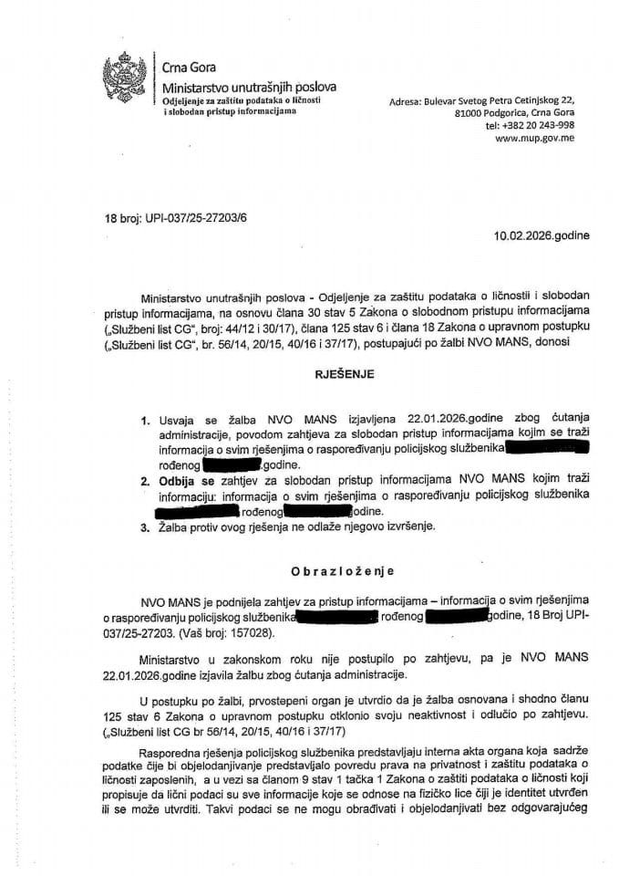 rješenje br. 18-UPI-037/25-27203/6