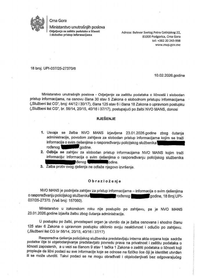 rješenje br. 18-UPI-037/25-27370/6