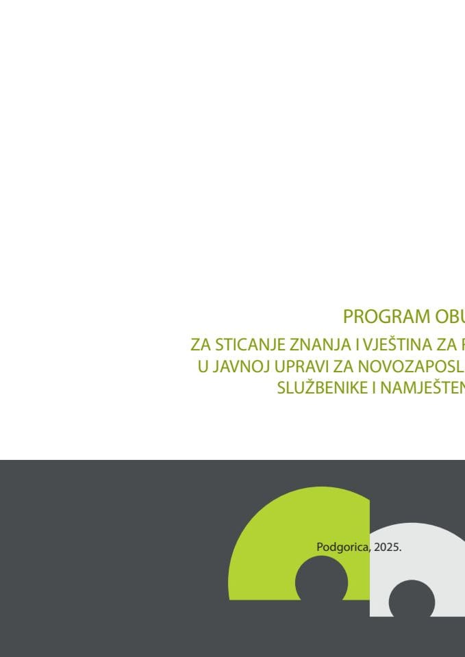 PROGRAM NOVOZAPOSLENI 2025