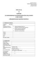 Tačka 5. Prijavni obrazac-Konkurs NID 2026