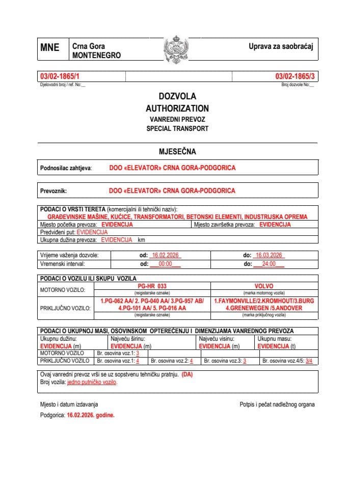 ELEVATOR 03-02-1865-feb-mjesečna