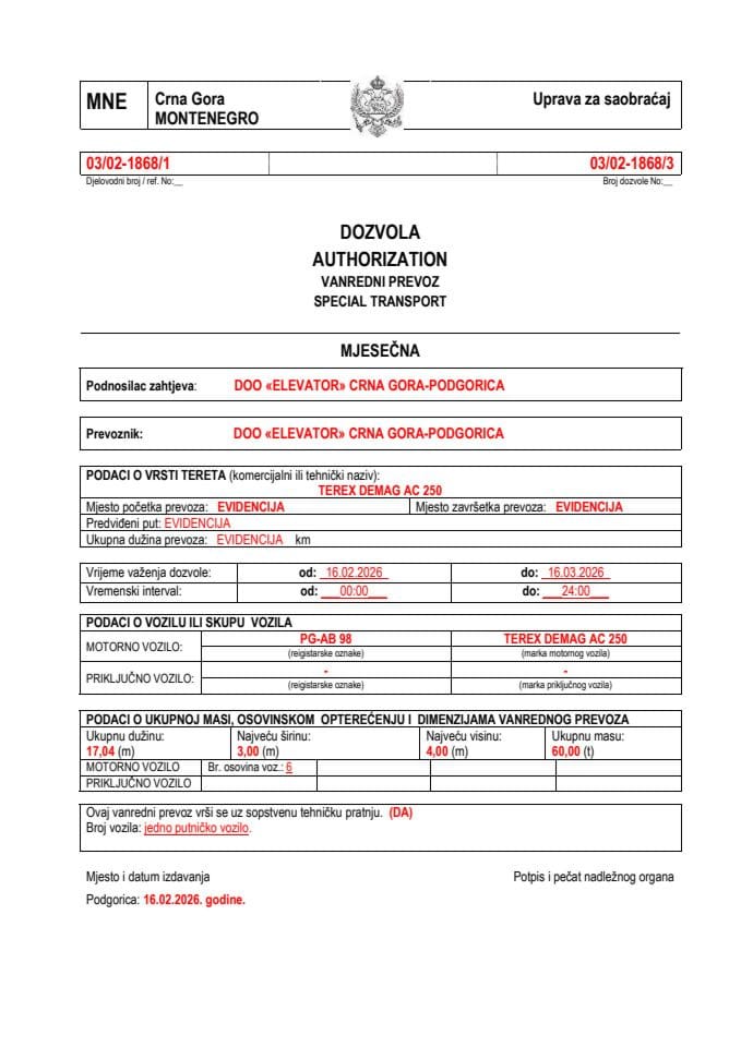 ELEVATOR 03-02-1868-feb-mjesečna