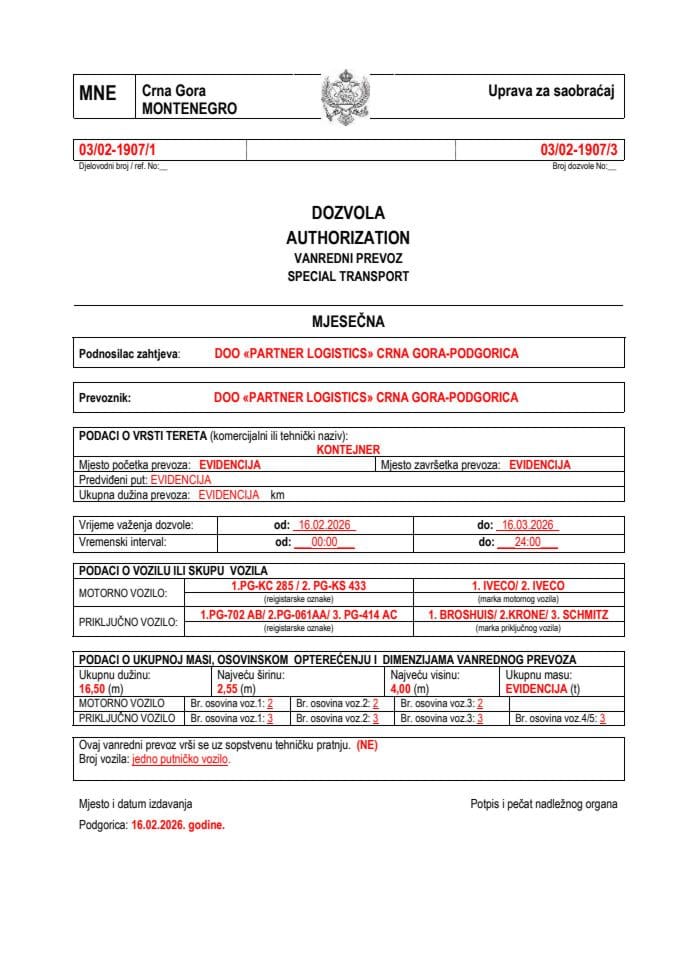 PARTNER LOGISTICS 03-02-1907-feb-mjesečna