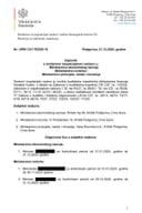 Zapisnik o izvršenom inspekcijskom nadzoru u Ministarstvu ekonomskog razvoja, Ministarstvu turizma i Ministarstvu prosvjete, nauke i inovacija