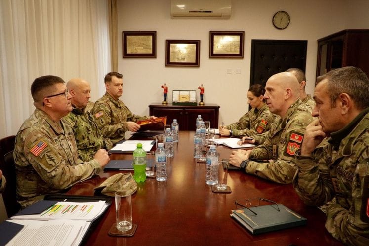 Vojska crne Gore i Oružane snage SAD-a jačaju partnerstvo