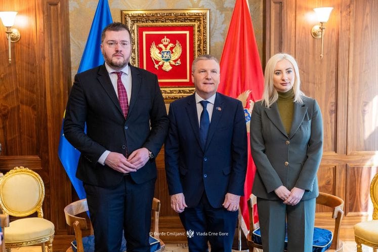 Potpredsjednik Koprivica i ministarka Gorčević razgovarali sa komesarom EU za demokratiju, pravosuđe, vladavinu prava i zaštitu potrošača Majklom Mekgratom