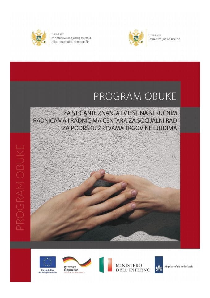 Program obuke za podrsku žrtvama trgovine ljudima