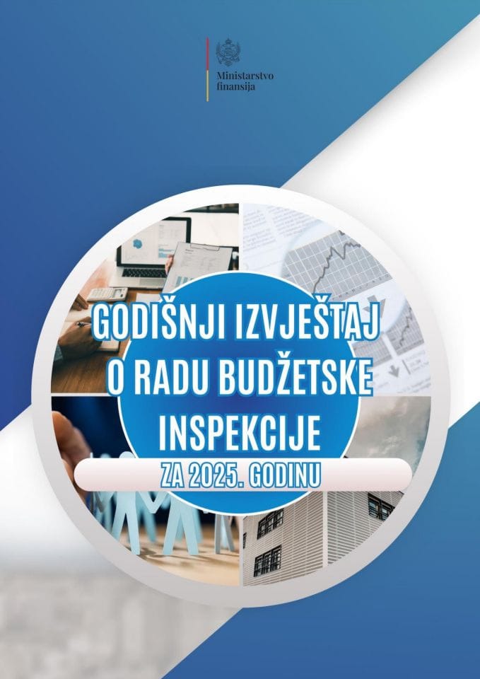 Izvještaj o radu budžetske inspekcije za 2025. godinu