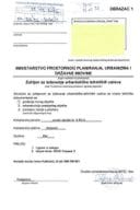 Zahtjevi za izdavanje urbanističko tehničkih uslova - 04-332-26-2020-1 MTEL