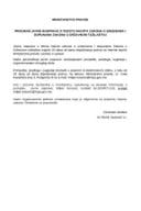 Program javne rasprave o tekstu Nacrta zakona o izmjenama i dopunama Zakona o državnom tužilaštvu