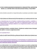 Odgovori na pristigla pitanja u vezi sa Međunarodnim konkursom za urbanističko-ahitektonsko idejno rješenje Bloka A1, u okviru prve faze realizacije naselja „Velje brdo“