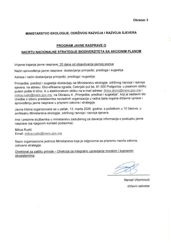 Program javne rasprave