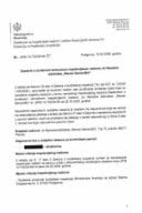 Zapisnik o izvršenom kontrolnom inspekcijskom nadzoru JU Narodna biblioteka "Stevan Samardžić"