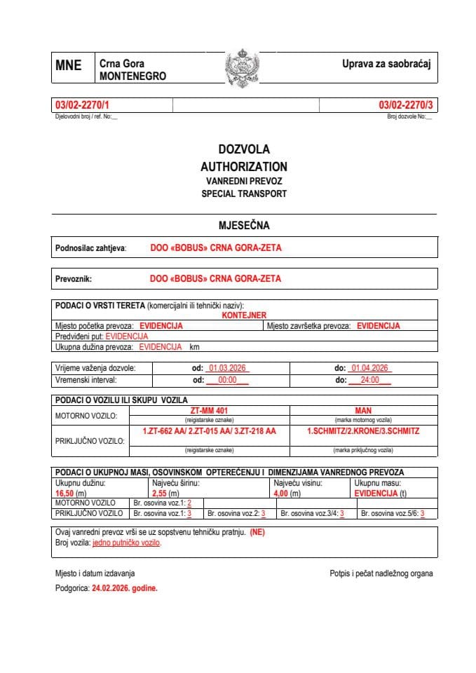 BOBUS 03-02-2270-mart-mjesečna