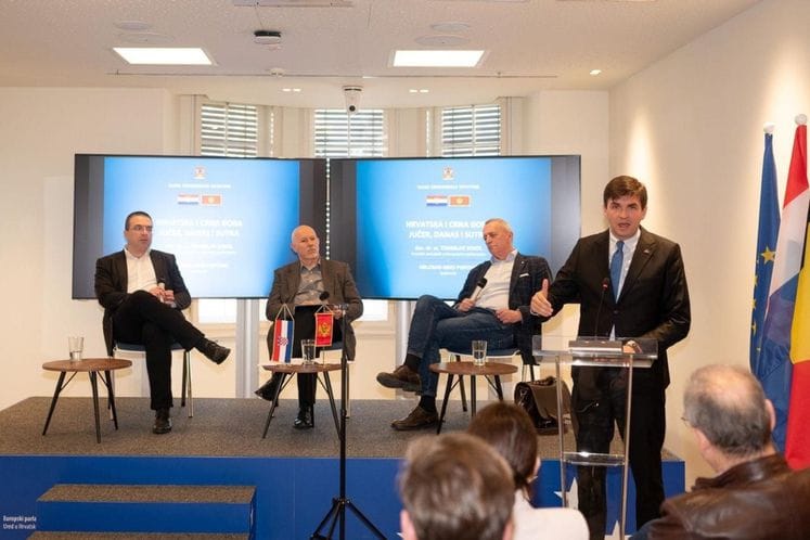 Загреб: Одржана конференција “Хрватска и Црна Гора јучер, данас и сјутра”, министар Аземовић најавио даљу институционалну подршку дијаспори у тој земљи