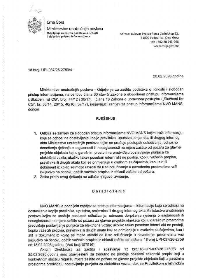 rješenje br. 18-UPI-037/26-2759/4