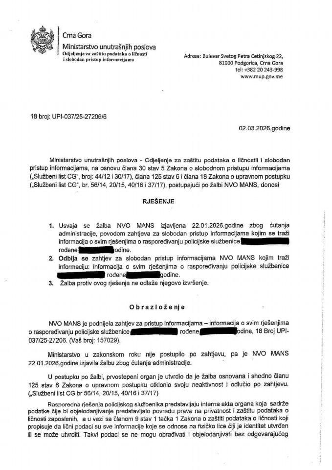 rješenje br. 18-UPI-037/25-27206/6