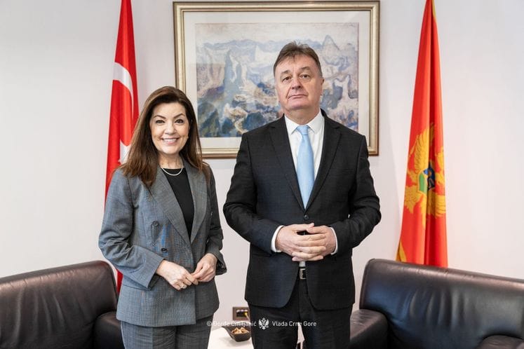 Budimir Aleksić - Ajda Unlu, ambasadorka Turske u Crnoj Gori