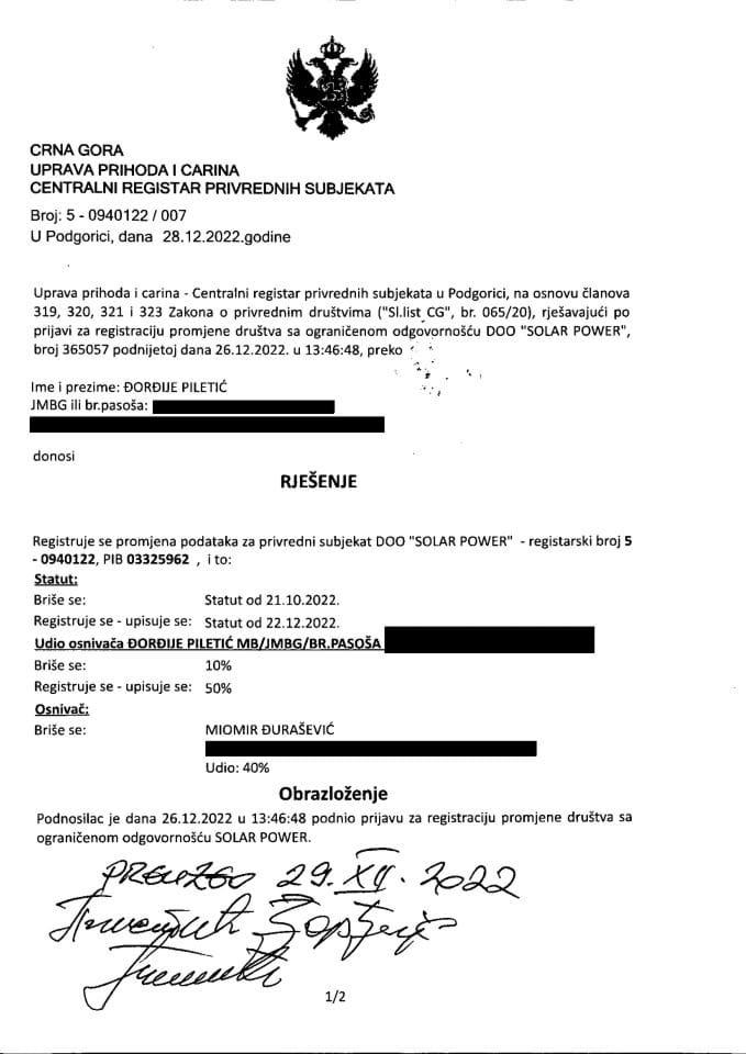 Informacija X  05/02-UP-288/4-25